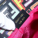 FENDI Zucca Canvas Tote Bag PVC Multicolor Gold Auth SW1846V-23