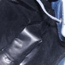 Burberrys Shoulder Bag Nylon Leather Navy Gold Auth SW1852-19