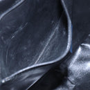 Burberrys Shoulder Bag Nylon Leather Navy Gold Auth SW1852-12