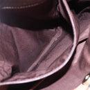 BURBERRY Nova Check Shoulder Bag Canvas Beige Gold Auth SW1853-21