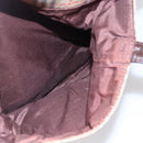 BURBERRY Nova Check Shoulder Bag Canvas Beige Gold Auth SW1853-12