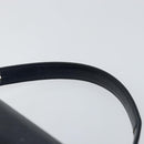 GIVENCHY Hand Bag Leather Navy Gold Auth SW1855-14