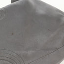 LOEWE Nappa Aire Anagram Hand Bag Leather Silver Auth SW1857-6