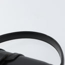 CELINE Hand Bag Leather Black Gold Auth SW1859-8