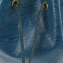 LOUIS VUITTON Epi Petit Noe Shoulder Bag Blue M44105 LV Auth SW1860-19