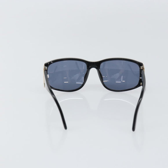 CHANEL Sunglasses plastic Black CC Auth SW1861
