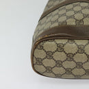 GUCCI GG Supreme Shoulder Bag PVC Beige Auth sw187-10