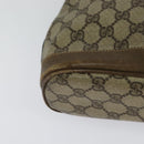 GUCCI GG Supreme Schoudertas PVC Beige Auth sw187-15