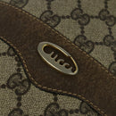 GUCCI GG Supreme Shoulder Bag PVC Beige Auth sw187-17