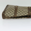 GUCCI GG Supreme Shoulder Bag PVC Beige Auth sw187-4