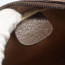 GUCCI GG Supreme Web Sherry Line Bag PVC Beige Gold 001 56 6655 Auth SW1871-15