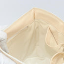 CELINE Shoulder Bag Leather Beige Gold Auth SW1877-19