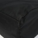 PRADA Hand Bag Nylon Black Silver Auth SW1888-16