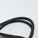 PRADA Hand Bag Nylon Black Silver Auth SW1888-8