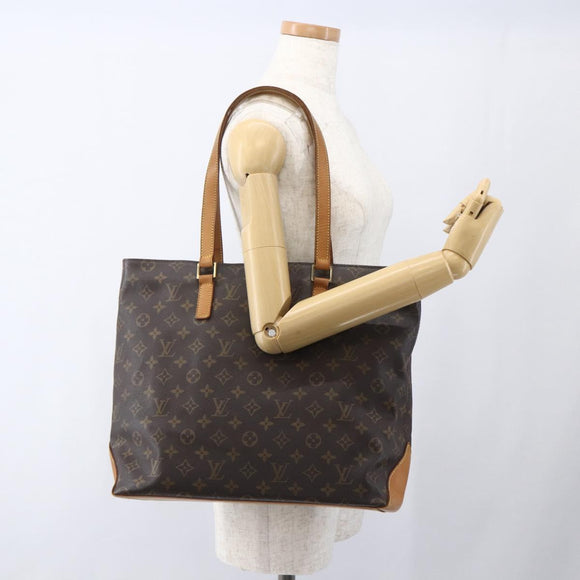 LOUIS VUITTON Monogram Cabas Mezzo Tote Bag M51151 LV Auth SW1894