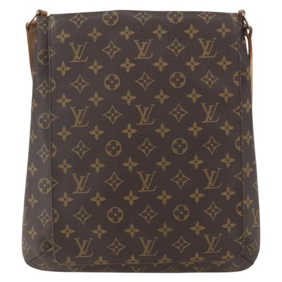 LOUIS VUITTON Monogram Musette Shoulder Bag M51256 LV Auth SW1895