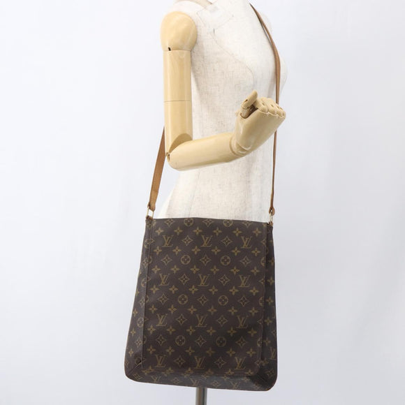 LOUIS VUITTON Monogram Musette Shoulder Bag M51256 LV Auth SW1895