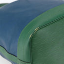 LOUIS VUITTON Epi Noe Shoulder Bag Bicolor Green Blue M44044 LV Auth SW1896-9