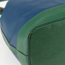 LOUIS VUITTON Epi Noe Shoulder Bag Bicolor Green Blue M44044 LV Auth SW1896-16