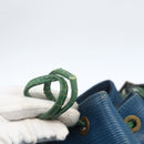 LOUIS VUITTON Epi Noe Shoulder Bag Bicolor Green Blue M44044 LV Auth SW1896-10