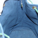 LOUIS VUITTON Epi Noe Shoulder Bag Bicolor Green Blue M44044 LV Auth SW1896-19