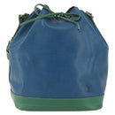 LOUIS VUITTON Epi Noe Shoulder Bag Bicolor Green Blue M44044 LV Auth SW1896-13
