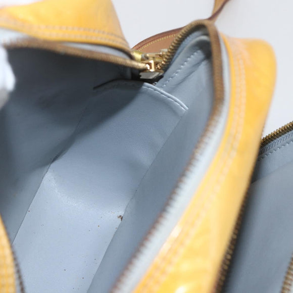 LOUIS VUITTON Monogram Vernis Wooster Shoulder Bag Gris M91036 LV Auth SW1897