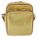 LOUIS VUITTON Monogram Vernis Wooster Shoulder Bag Gris M91036 LV Auth SW1897-13