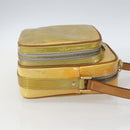 LOUIS VUITTON Monogram Vernis Wooster Shoulder Bag Gris M91036 LV Auth SW1897-4