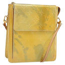 LOUIS VUITTON Monogram Vernis Motto Accessory Pouch Gris M91030 LV Auth SW1898-1