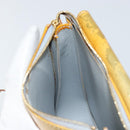 LOUIS VUITTON Monogram Vernis Motto Accessory Pouch Gris M91030 LV Auth SW1898-18