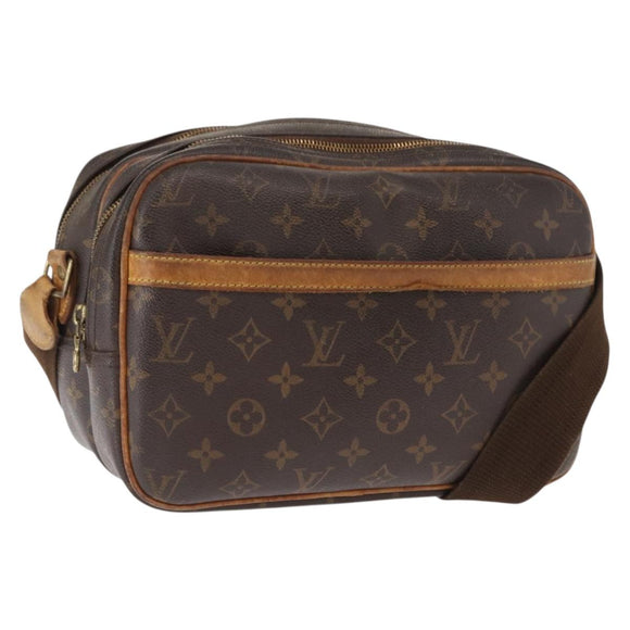 LOUIS VUITTON Monogram Reporter PM Shoulder Bag M45254 LV Auth SW1899