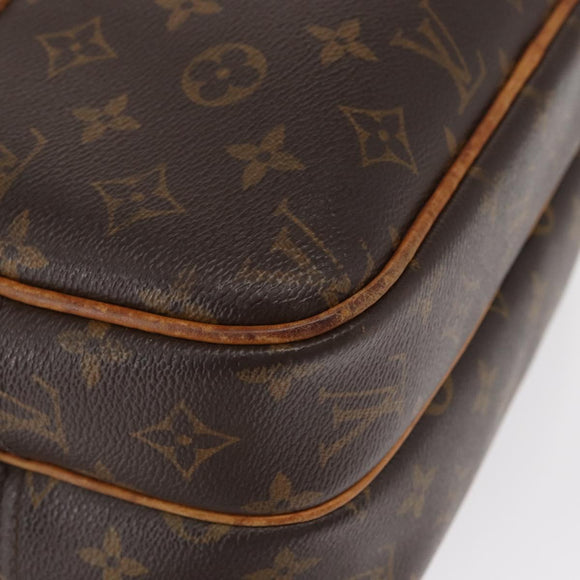 LOUIS VUITTON Monogram Reporter PM Shoulder Bag M45254 LV Auth SW1899