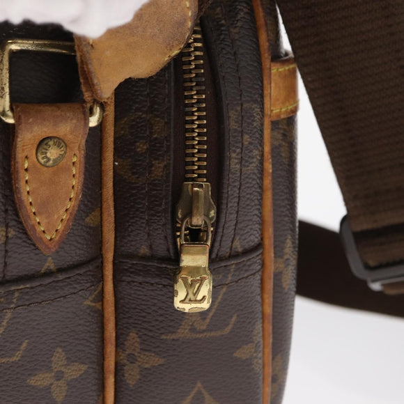 LOUIS VUITTON Monogram Reporter PM Shoulder Bag M45254 LV Auth SW1899