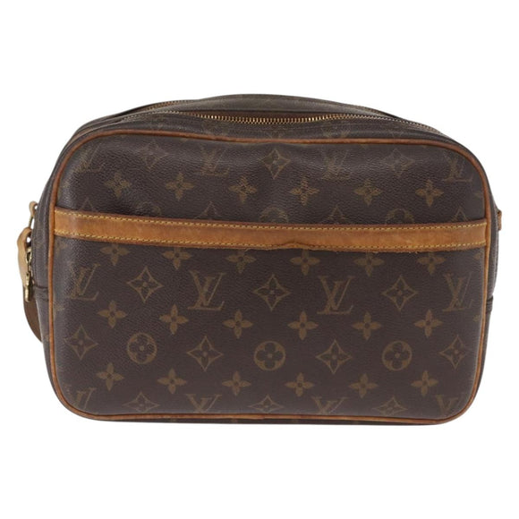 LOUIS VUITTON Monogram Reporter PM Shoulder Bag M45254 LV Auth SW1899