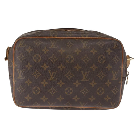 LOUIS VUITTON Monogram Reporter PM Shoulder Bag M45254 LV Auth SW1899