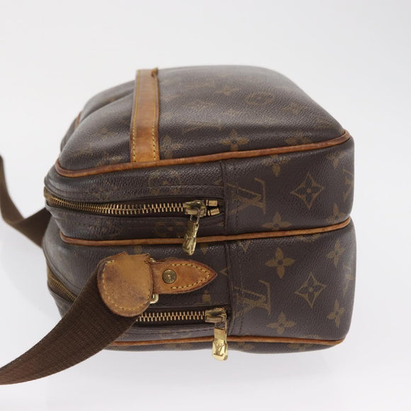LOUIS VUITTON Monogram Reporter PM Shoulder Bag M45254 LV Auth SW1899