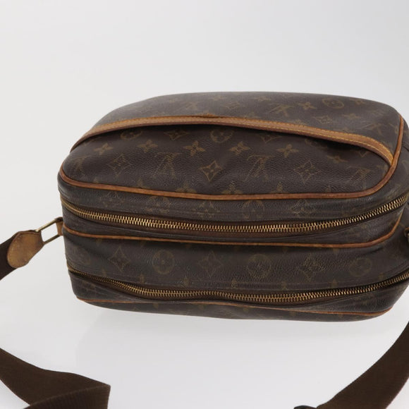 LOUIS VUITTON Monogram Reporter PM Shoulder Bag M45254 LV Auth SW1899