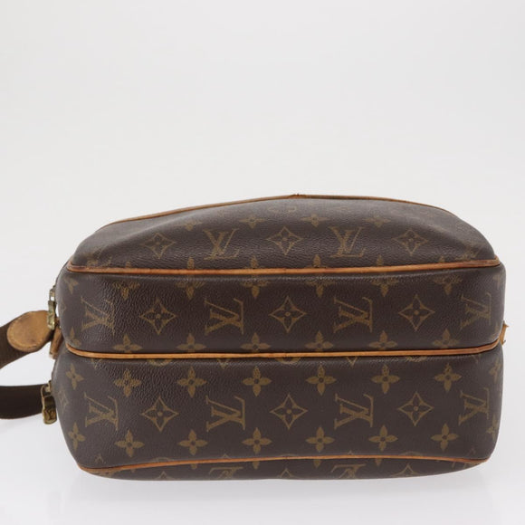 LOUIS VUITTON Monogram Reporter PM Shoulder Bag M45254 LV Auth SW1899