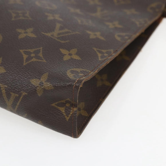 LOUIS VUITTON Monogram Poche Toilette 26 Pouch M47542 LV Auth SW1907
