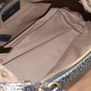 Chloe Hand Bag Leather 2way Gold Auth sw191-11