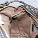 Chloe Hand Bag Leather 2way Gold Auth sw191-22