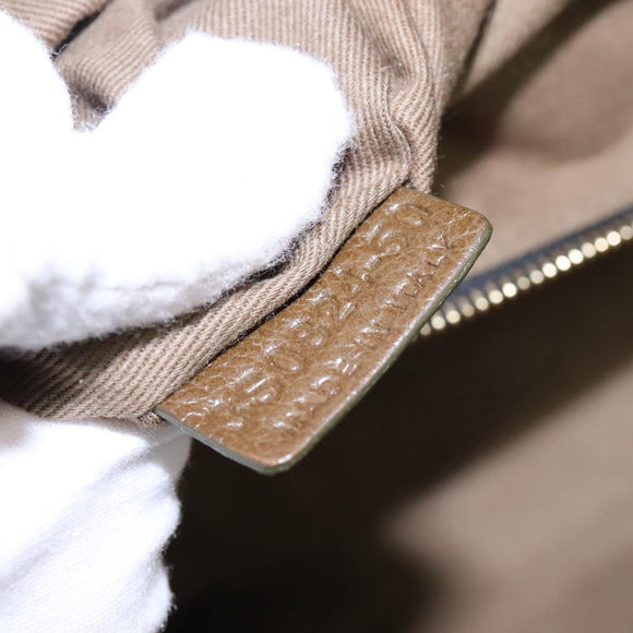 Chloe Hand Bag Leather 2way Gold Auth sw191