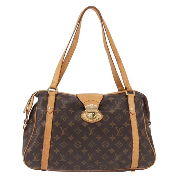 LOUIS VUITTON Monogram Stresa PM Tote Bag N42220 LV Auth SW1913