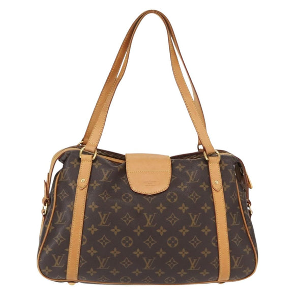 LOUIS VUITTON Monogram Stresa PM Tote Bag N42220 LV Auth SW1913
