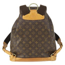 LOUIS VUITTON Monogram Montsouris GM Backpack M51135 LV Auth SW1914-2