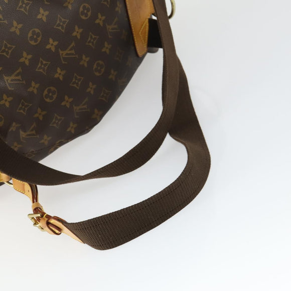 LOUIS VUITTON Monogram Montsouris GM Rucksack M51135 LV Auth SW1914