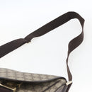 GUCCI GG Supreme Shoulder Bag PVC Beige Gold 201732 Auth SW1915-8