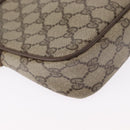 GUCCI GG Supreme Shoulder Bag PVC Beige Gold 56 02 068 Auth SW1918-12