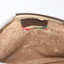GUCCI GG Supreme Shoulder Bag PVC Beige Gold 56 02 068 Auth SW1918-17